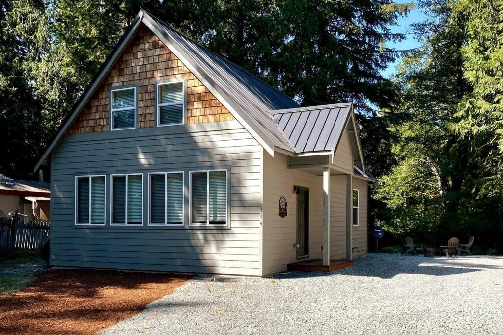 New Modern Cabin! 5Mi To Mt Rainier National Park! Hot Tub & Wifi Ashford Kültér fotó